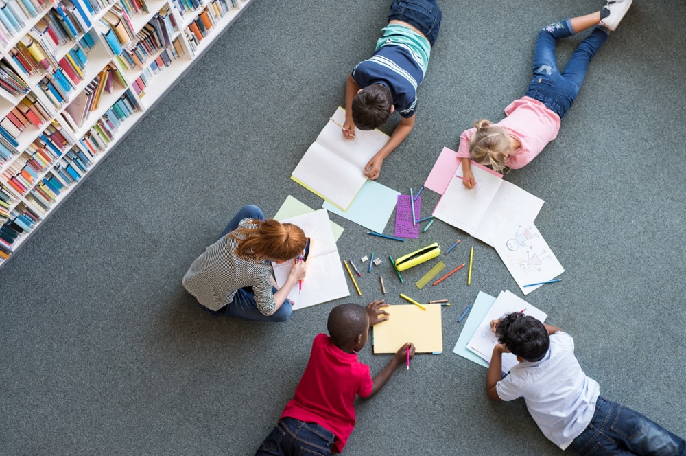 Fun library activities for children