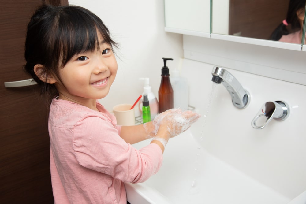 Ways to encourage children to wash their hands