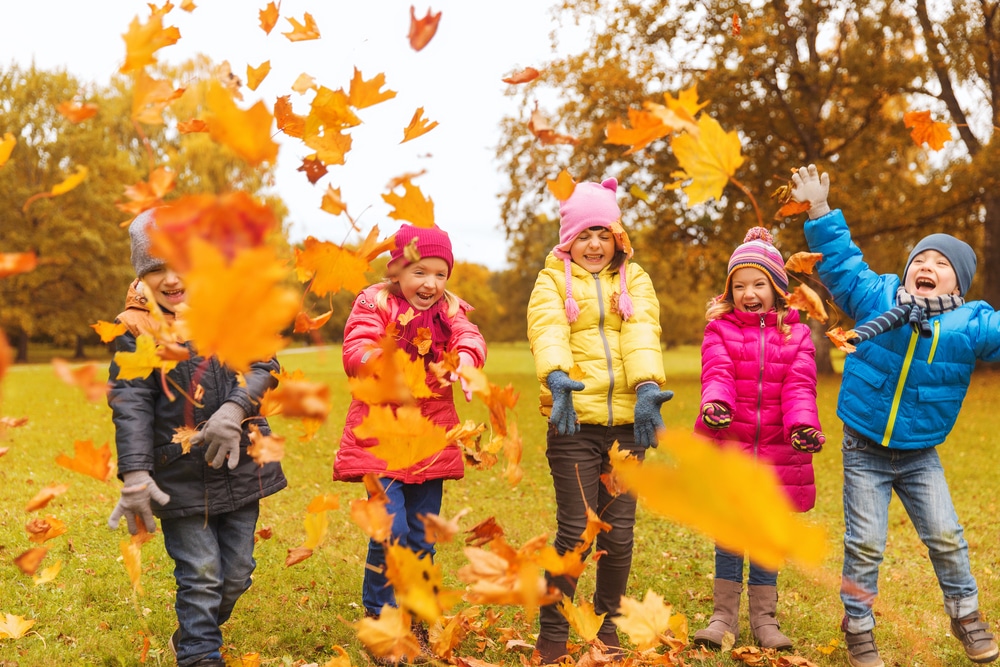 get children outdoors this winter