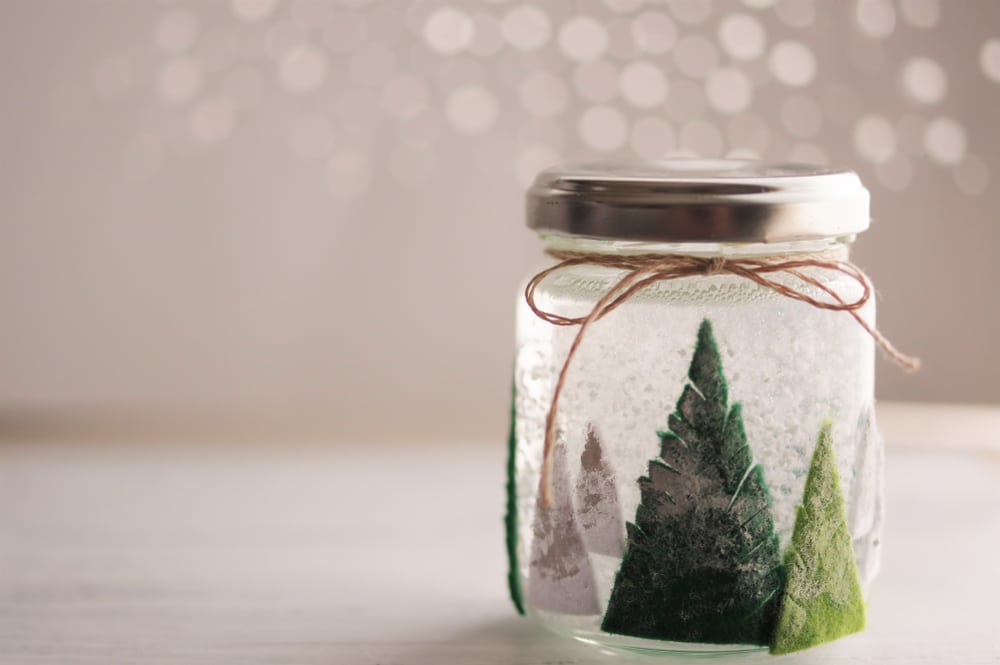 snowglobe craft winter activities for kids